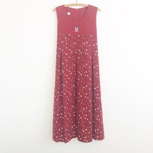 Vintage 90’s Red Maxi Dress